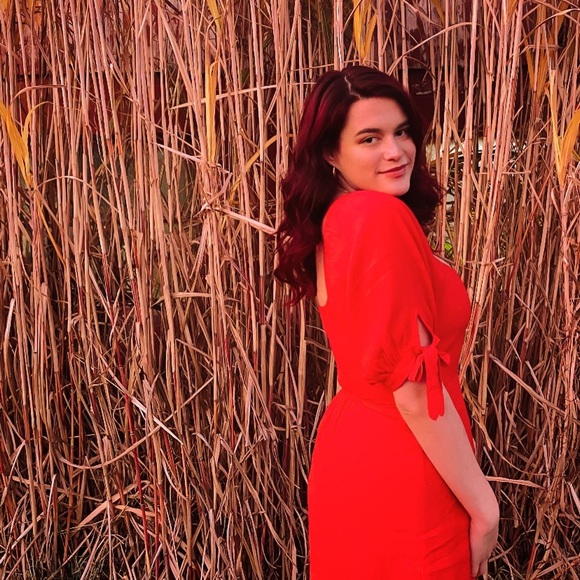 Forever 21 cute red dress❤️ - Picture 3 of 7